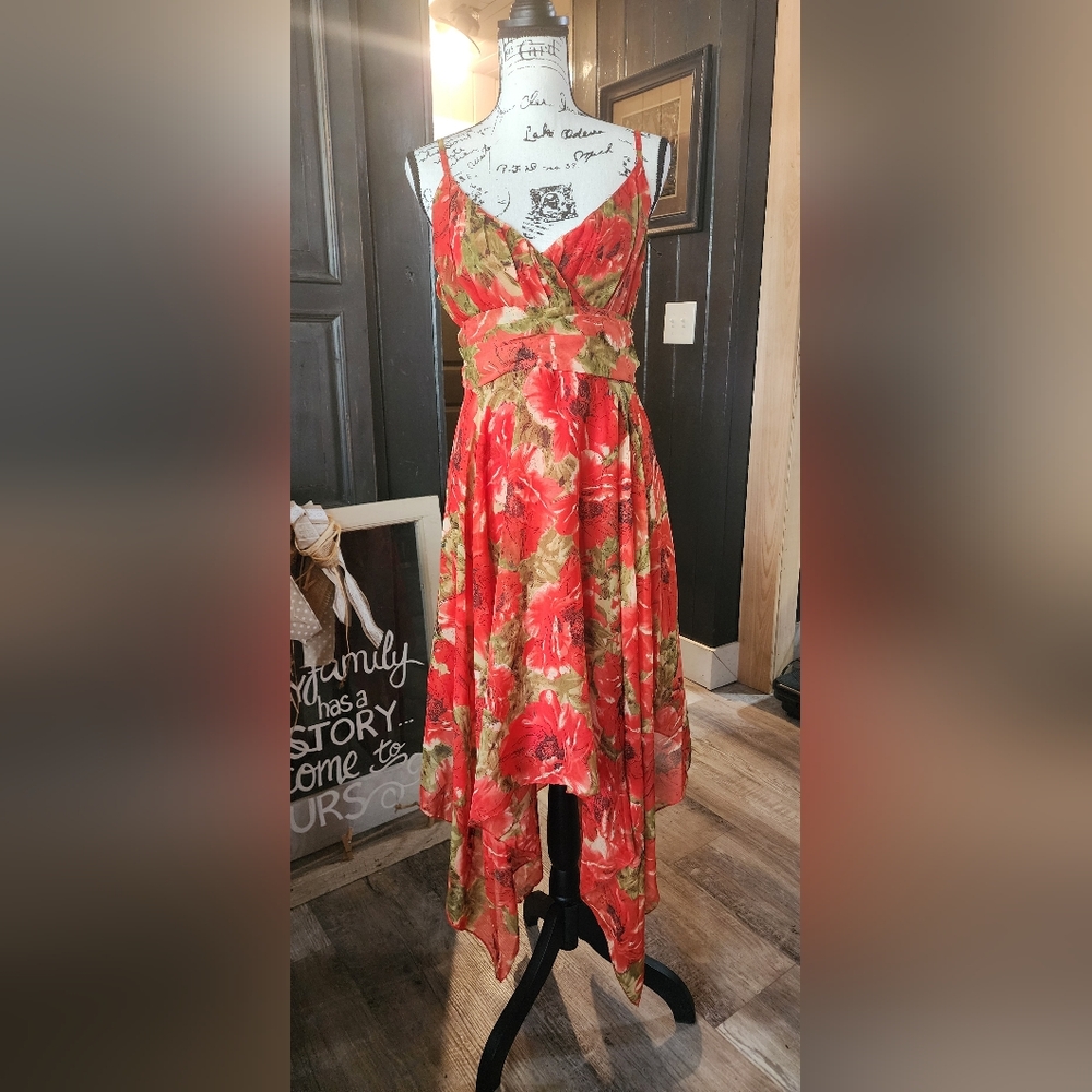 Shore Drive Floral Flowy Max Dress